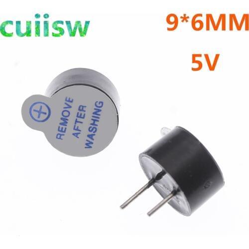 50pcs,5V,Tone Alarm Ringer Active Buzzer,9*6MM electronic components
