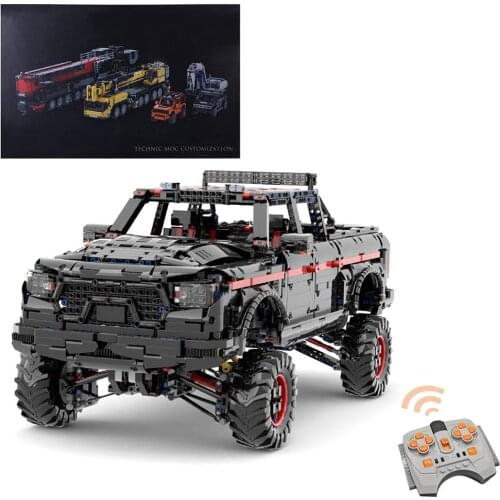 5360Pcs Original Design MOC 2.4G APP Remote Control Off-road Vehicle Bricks Small Particle DIY Building Block Car Model Gift