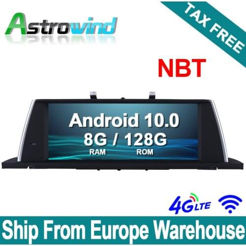 10.25 inch 128G ROM 8 Core Android 10.0 Car Radio GPS Navigation System Audio for BMW 5 Series GT F07 (2013-2016) NBT System