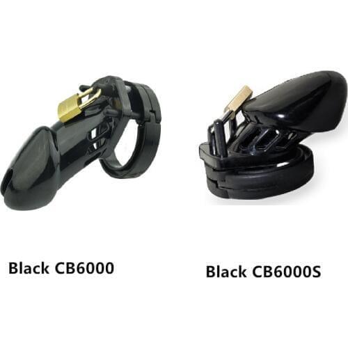 Free shipping Male plastic chastity cage cock ring lock bondage restraint device CB6000 CB6000s BDSM choose sex toy for men