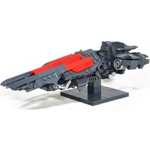 DIY MOC Mecha Building Block Terran Renault Mount Vulture Motorcycle Model toys for children gifts