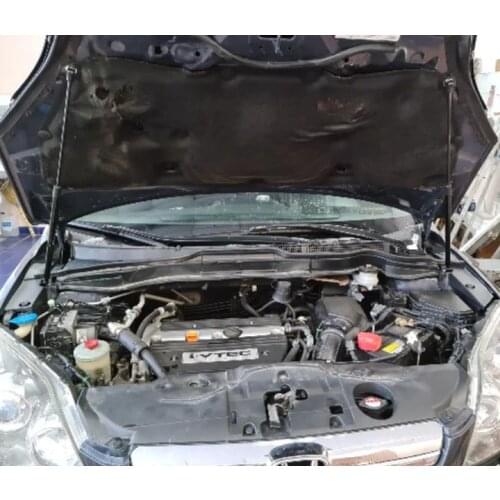For Honda CR-V RE1-RE5 RE7 2006-2012 Front Bonnet Hood Modify Gas Struts Carbon Fiber Spring Damper Lift Support Absorber