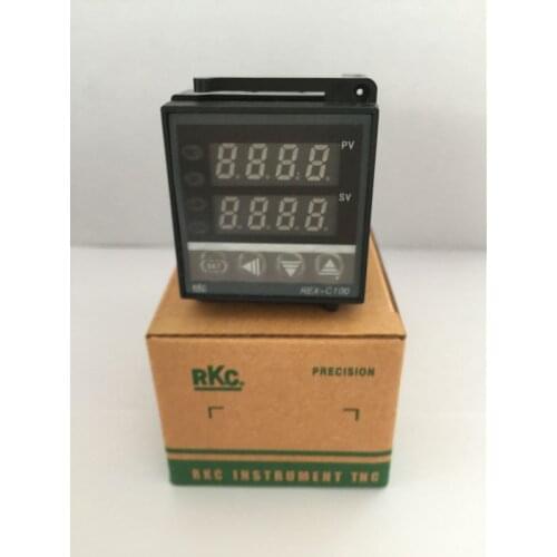 Dual Digital PID Temperature Controller RKC REX-C100 48*48 k type REX-C100FK02-M*AN Relay output
