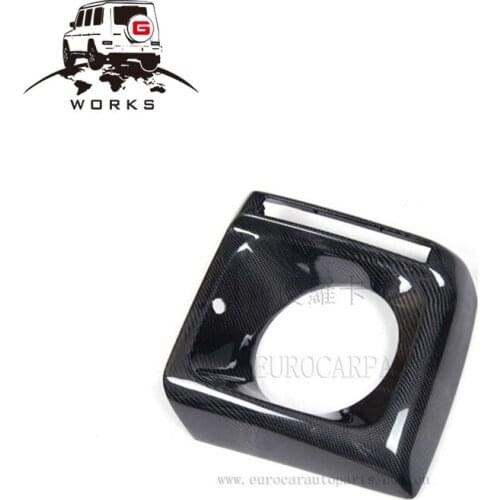 G class W463 DRLs carbon fiber cover with led lights for W463 G63 G65 86-11y