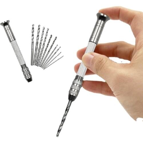 1Set Metal Hand Drill Equipments Resin Mold Tools Candle Puncher Candle Mold Epoxy UV Resin Jewelry Making Tools