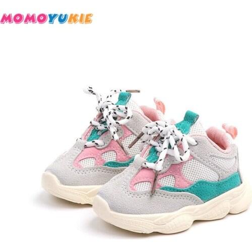 2019 1-3years baby boys and girls toddler shoes infant sneakers newborn soft bottom first walk non-slip fashion shoes