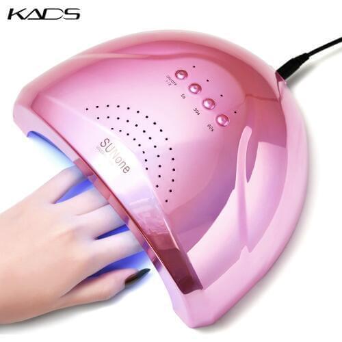 48W Nail Lamp For Drying Gel Polish 30 Pcs LED UV Nail Dryer For Quick Curing With Motion sensing Manicure Nail Lamp For All Gel