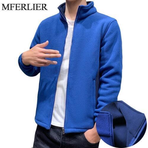 Autumn Winter Plus size Warm men jackets 5XL 6XL 7XL 8XL 9XL Bust 150cm long sleeve men coats