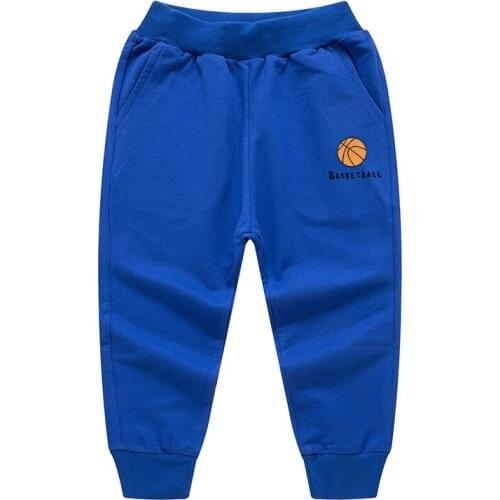 New Retail Sale Cotton Pants For 2-10 Years Old Solid Boys Girls Casual Sport Pants Jogging Enfant Garcon Kids Children Trousers