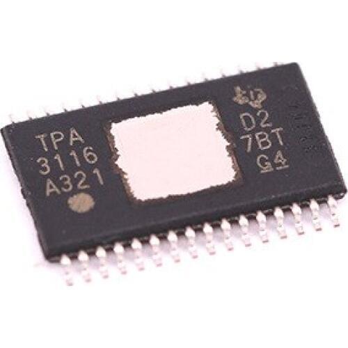 Original authentic HTSSOP-32 TPA3116D2DADR Class D audio power amplifier 2 channels