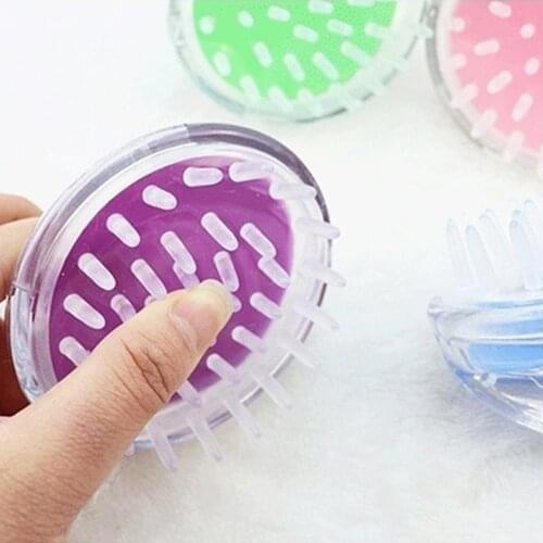 Shampoo Scalp Massage Brush Silicone Head Full Body Cleaning Comb Shower Brush Weight Loss Massage Brush