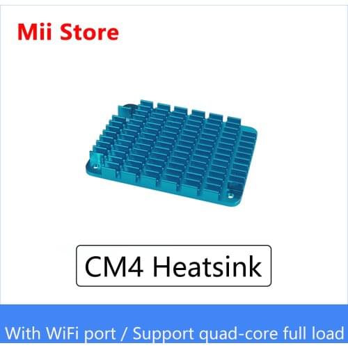 Raspberry pi Computer Module CM4 heat sink Cooler with WiFi hole supports quad-core