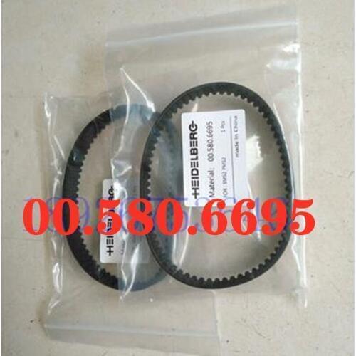 1pcs for Heidelberg Pull-belt PM52 SM52 Timing Belt 00.580.6695 Water Roller Motor Belt