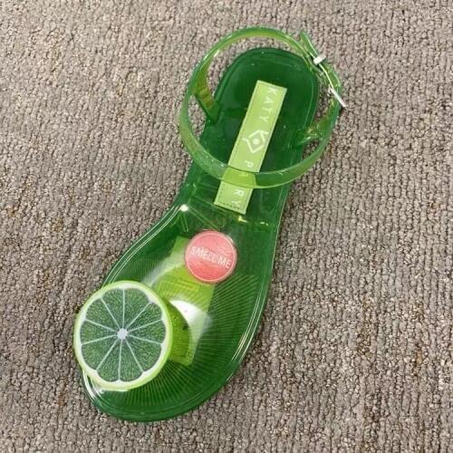 Melissa Brand Watermelon 2020 New Women Flat Sandals Melissa Shoes For Women Jelly Sandals Female Jelly Shoes Adulto Mulher