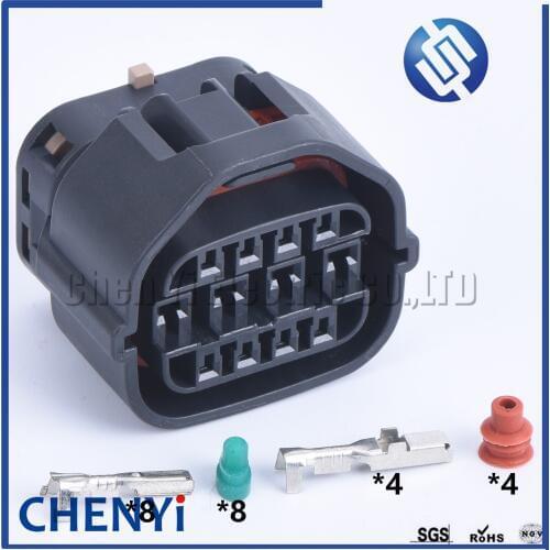 1 set 12 pin 7283-8722-30 MG640711-5 female Automotive Waterproof Connector Electrical Wiring Car Socket MG 640711-5