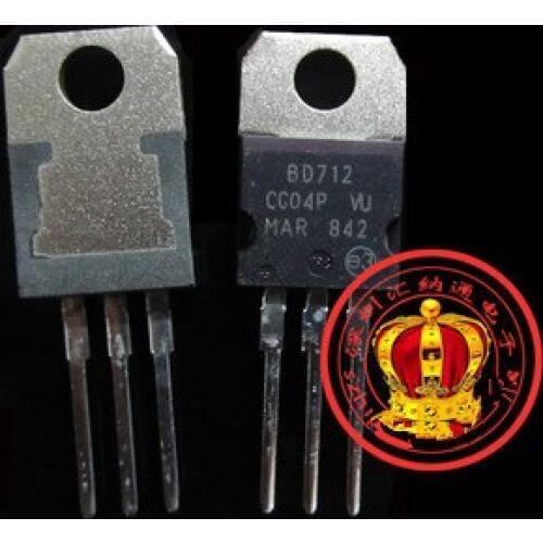 10PCS/LOT BD712 TO-220 darlington tube New original