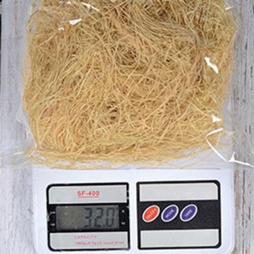 30g Nest/Fibre Aviary Birds Canaries Finches Nest Filled Grass Bird Cage Accessories Decoration