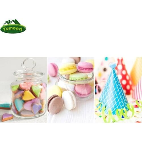 Needlework Diamond Embroidery Macaron Cake Diy Diamond Painting Food Dessert Cross Stitch Rhinestone Painting Kitchen Room Decor