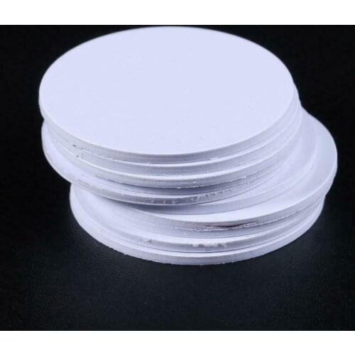 Hot 10Pcs NFC Ntag215 Coin TAG Key 13.56MHz NTAG 215 Universal Label RFID Ultralight Tags Labels Phone