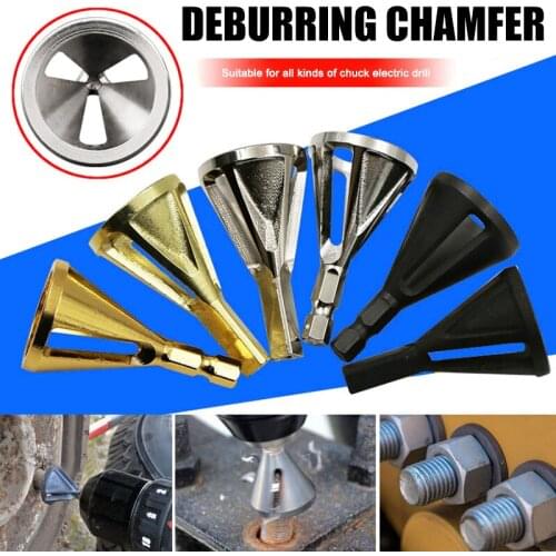 Deburring External Chamfer Tool Molybdenum Vanadium Remove Burr Tools For Drill Bit Drop Shipping Tools