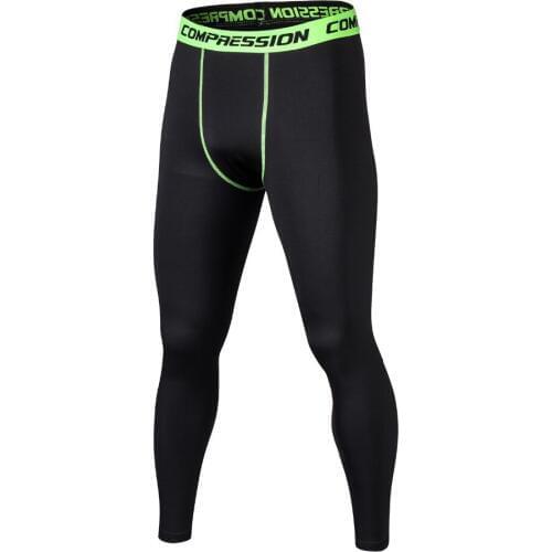 Men Sexy Slim Pants New Compression Pants Base Layer Tights Exercise Fitness Long Leggings Trousers Leisure Pants Man