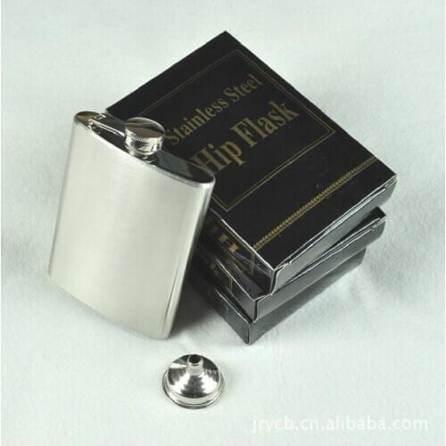 Whole Sale 100pcs/lotHot Men carry flagon flagon portable 7oz stainless steel hip flask Free Shipment