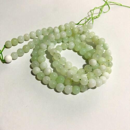 Wholesale A Quality Natural Green Opal Bead 6MM 8MM 10MM 12MM Round Gem Stone Loose Beads ,1string of 15.5"