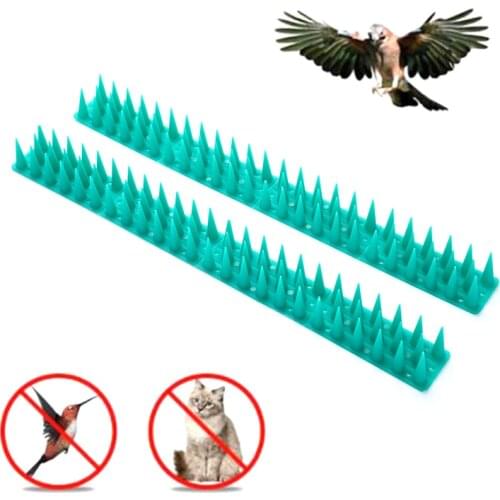 1Pcs Plastic Anti-bird Spikes Against Birds Garden Outdoor Decoration Scare Cat Anti Pigeon Repeller Animal