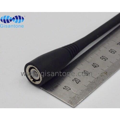 Rubber antenna for vhf penta-band