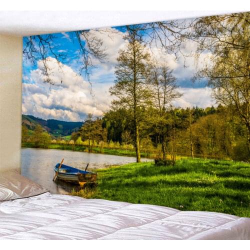 Wallnut Shell Patten 3D Printed Tapestry Beatiful Beach Scenic Liveing Room Decoration