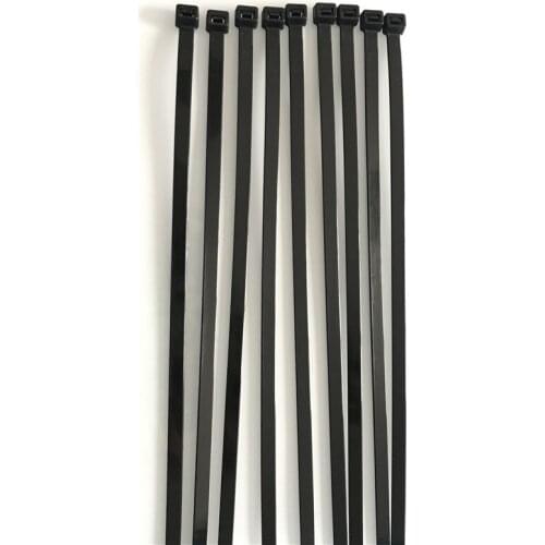 Xingo 100pcs 8x200mm Self locking Colorful Nylon Cable Zip Ties Loop Wrap Bundle Ties UL Rohs Approved Nylon cable ties