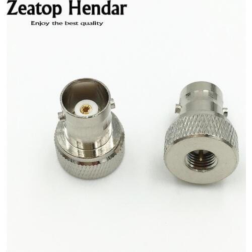 2Pcs Brass SMA Male Jack to BNC Female Plug RF Coaxial Coax Adapter Straight Connector