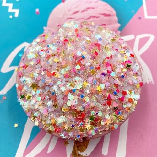 20g Mixed Star Heart Sequins Flower Paillettes Sewing Craft Glitter Sequin Nail Confetti DIY Accessories Wedding Decoration