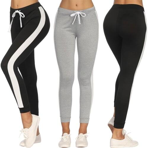 Gym Fitness Trouser Sport-wear Women Casual Jogger Dance Sport Pants Skinny Tracksuit Bottom Trouser Sweatpants Clothing