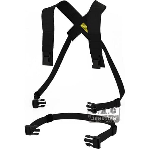 Emerson Replacement X-harness Set For D3CR/D3CR H/ D3CR Micro Chest Rig Black Tactical Suspenders Shoulder Straps Accessories