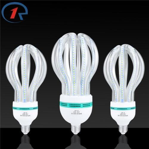 ZjRight E27 COB LED Energy Saving Lotus lighting bulb 24W 32W 40W 48W Living room,bedroom,indoor,library,office, desk wall Lamps