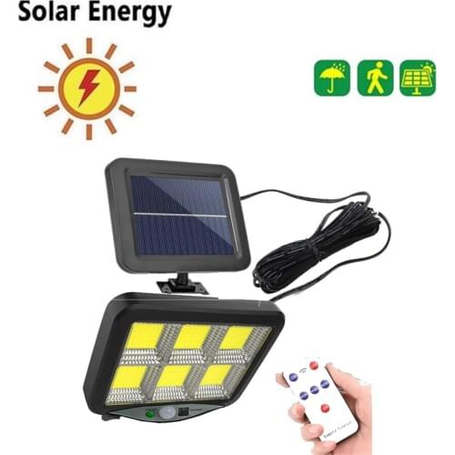 Seperable Solar Lantern Lamp Outdoor Waterproof Solar Garden Lights Bulb motion sensor remote for Patio Backyard decor indoor 5M