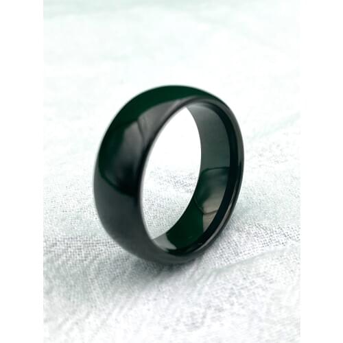 8MM Tungsten Ring for Men Women Classic Wedding Bands High Polished Comfort Fit