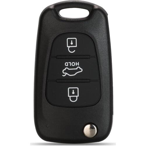 Kutery 3 Buttons Remote Car Key Shell For Kia K2 K5 Rio 3 Picanto Ceed Cerato Sportage For Hyundai