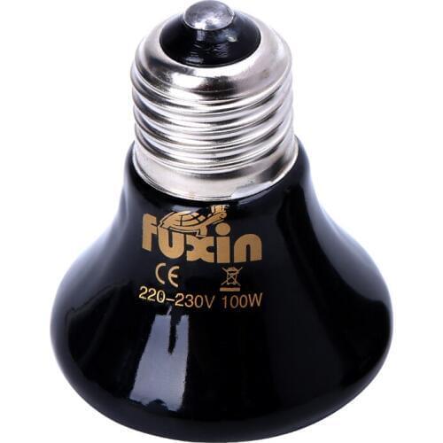 25/50/75/100W Pet Reptile Breeding Ceramic Emitter Heated Heater Light Lamp Bulb