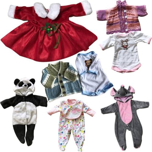18 Inch NPK Fashion Sytles Doll Clothes Suit For 17-18 Inch Reborn Dolls Hot Doll Accessories For Kids To Dress Dolls