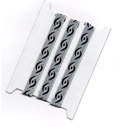 ZERZEEMOOY 3/8" 11MM 10YARD/CARD 2017 NEW WOVEN JACQUARD RIBBON