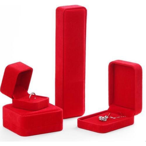 Jewelry Gift Organizer Charms Ring Necklace Bracelet Watch Earring Jewelry Display Box Gifts Holder Wedding Engagement Ring Box