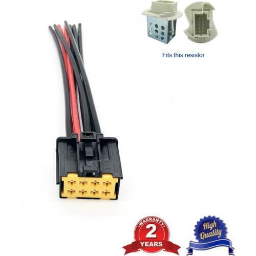 Wiring Harness Connector For Vauxhall Renault Master MK II 2003-2017 Heater Blower Resistor 7701057557
