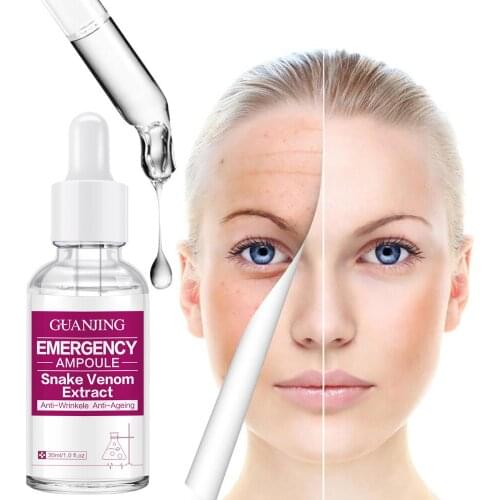 Face Serum Snake Venom Peptide Skin Lifting Essence Anti-aging Face Care Stock Solution Fade Fine Lines Beauty Whitening Liquid