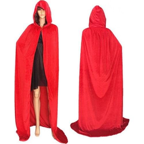 Fashion Women Gothic High Priest Solid Colors Jacket Punk Sleeveless Hooded Cloak Capes Cosplay Halloween Medieval Costume