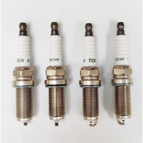 4pcs/set Engine spark plug turbocharger for JAC Refine S4/SEI4 1.5T