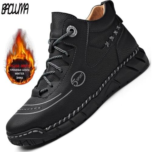 BAOLUMA Mens Winter Boots