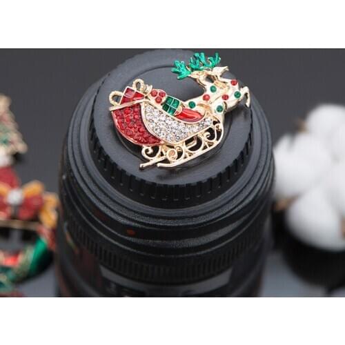 BUDROVKY Gold Brooches For Clothes
