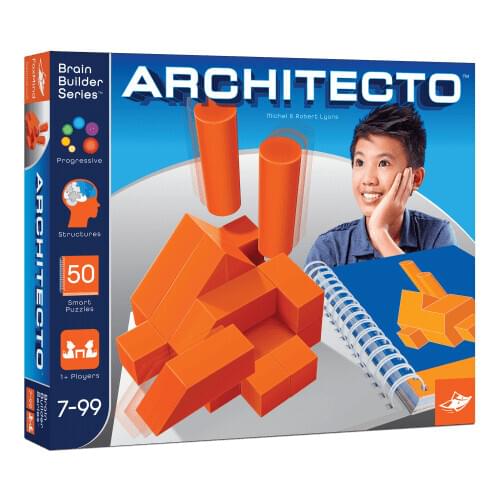 FoxMind Pal Architecto Intelligence Developer Mind And Intelligence Board Game Award Winning Coordination And Balance Kids Gift